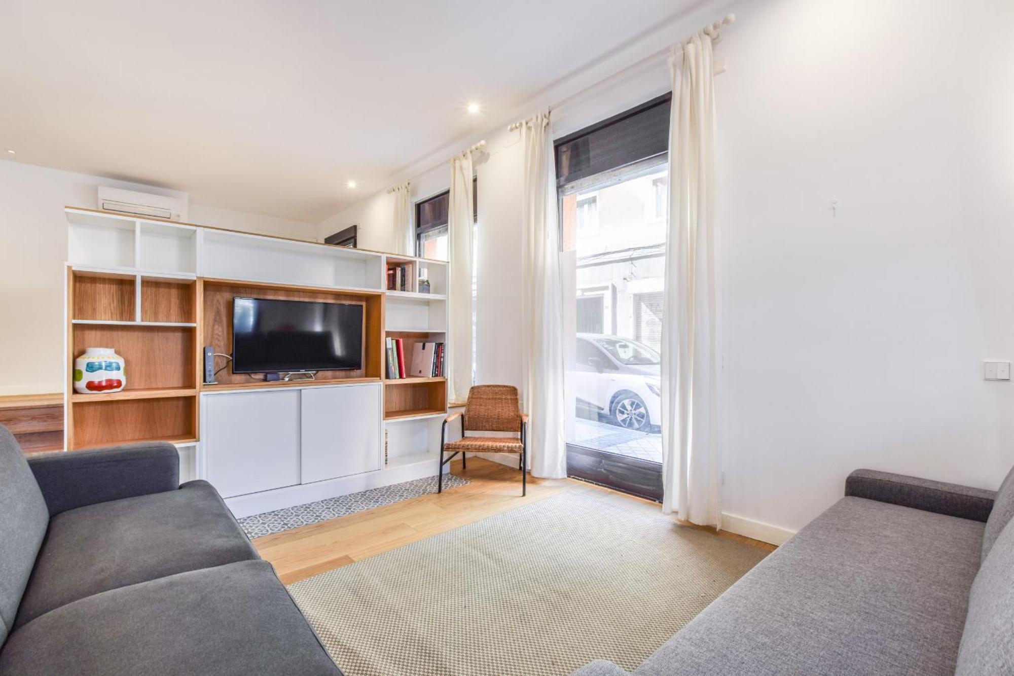 Appartamento Loft Exclusivo Reformado De Diseno Alquiler Temporal Madrid Esterno foto