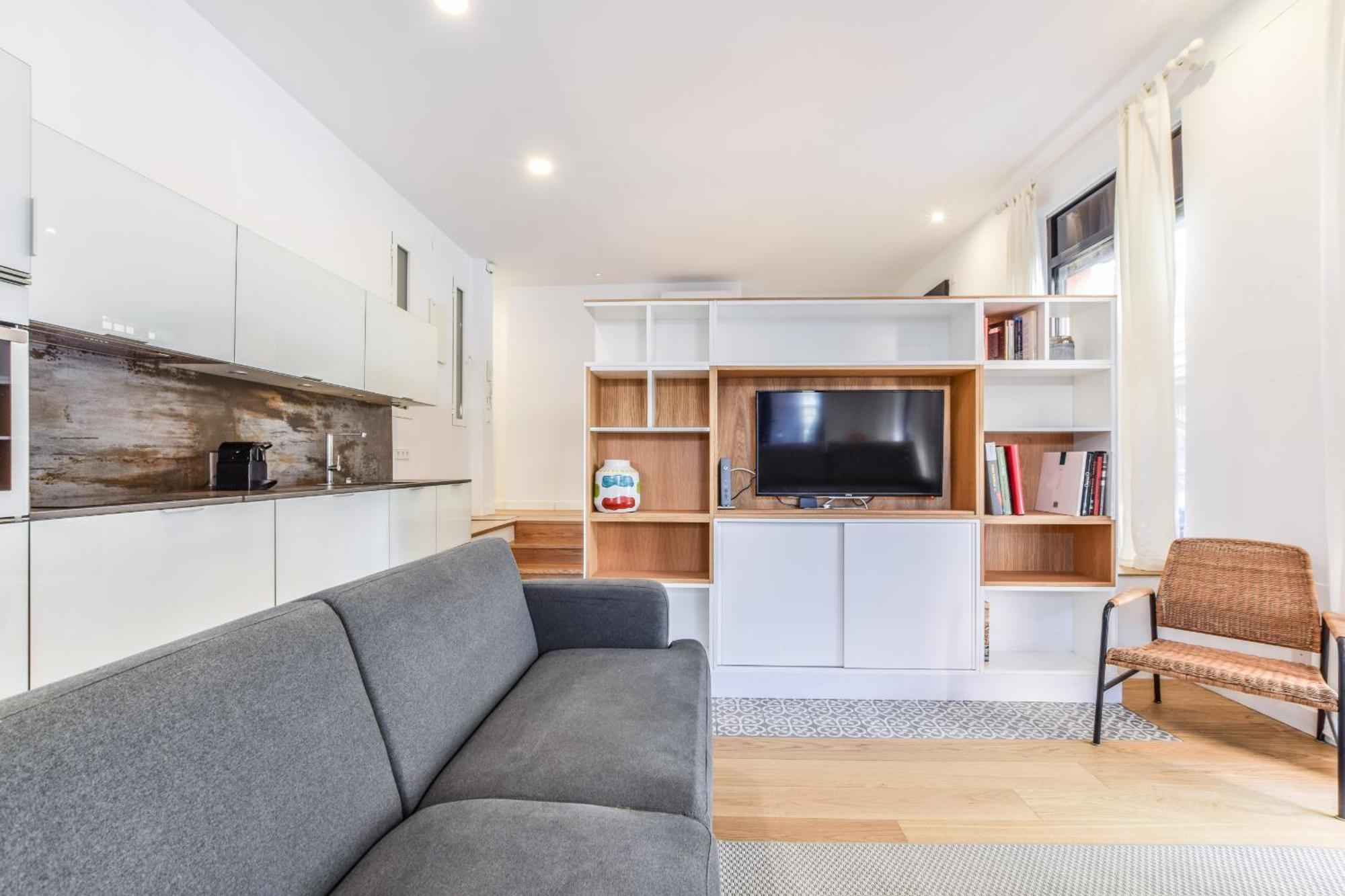 Appartamento Loft Exclusivo Reformado De Diseno Alquiler Temporal Madrid Esterno foto